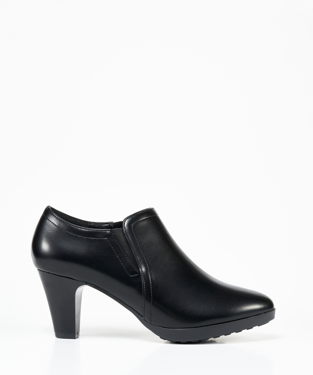 Zapatos tobilleros tacón ancho image number null